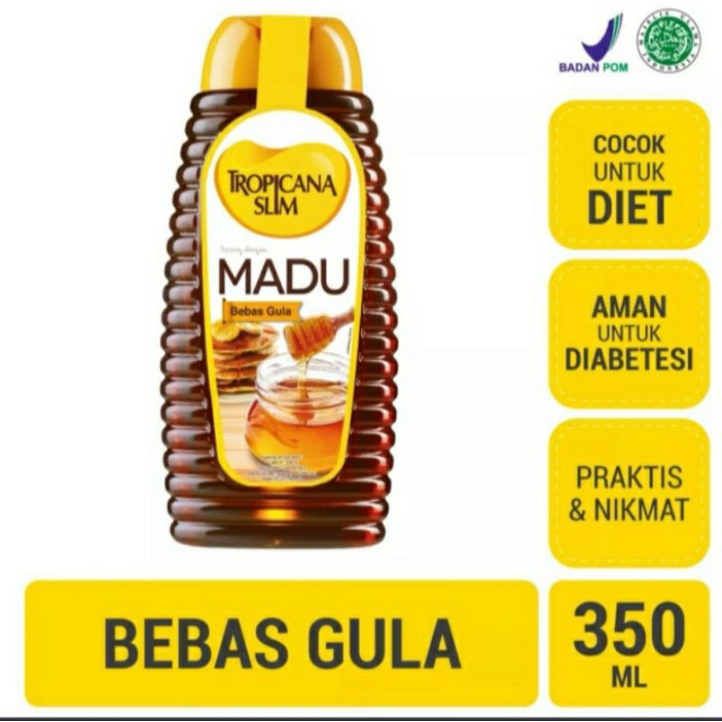 

Madu tropicana slim 350 ml rendah kalori bebas gula