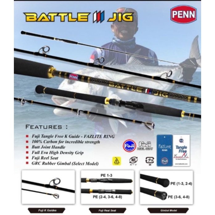joran jig penn battle III