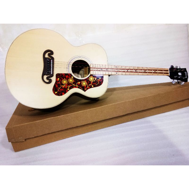 Gitar akustik Gibson Akustik Elektrik custom neck langsung