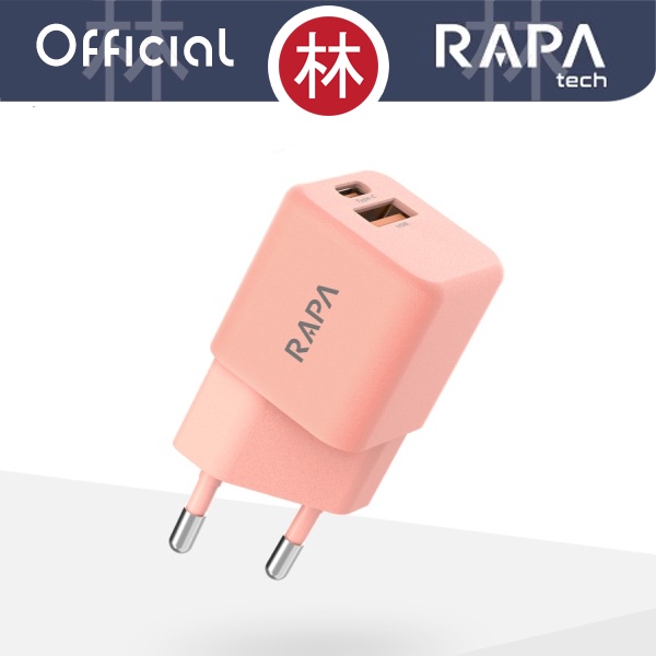 RAPAtech CH2040 - POWER MINI I - QC + PD30W Charger 2 Port QC3.0 30W