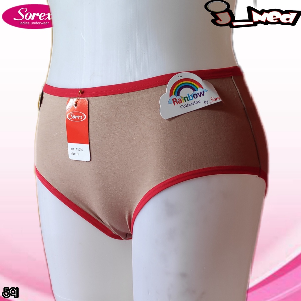 J591 CELANA DALAM WANITA IMPORT CD WANITA SOREX RAINBOW