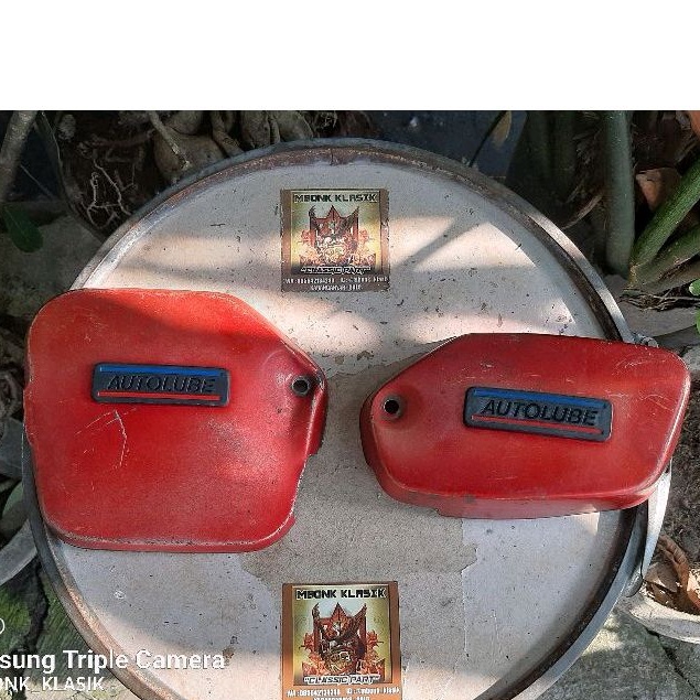 cover tutup aki yamaha v80 platina ORIGINAL cover tutup aki v80 box aki v80 tepong aki v80