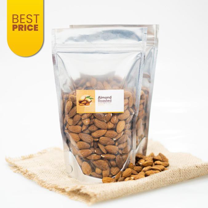 

Roasted Almond Kupas 1 kg | Kacang Almond Kupas Panggang Original SALE Kode 32