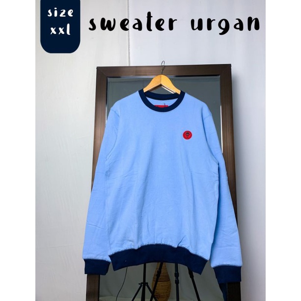 0Switer original Urgan | switer polos dan motif tebal | switer distro XXL