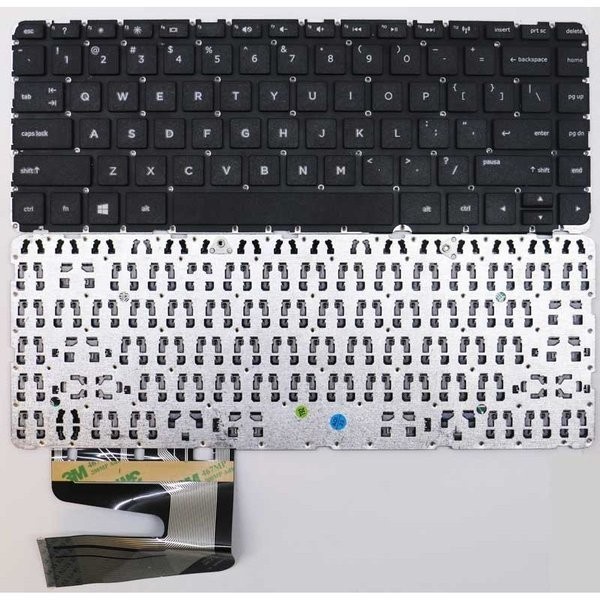 KEYBOARD HP 14-BS 14-BW TPN Q186 Q187 240 G6 BLACK NON FRAME