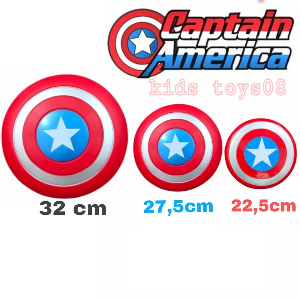 Mainan Anak Laki laki Tameng Captain America Nyala Lampu