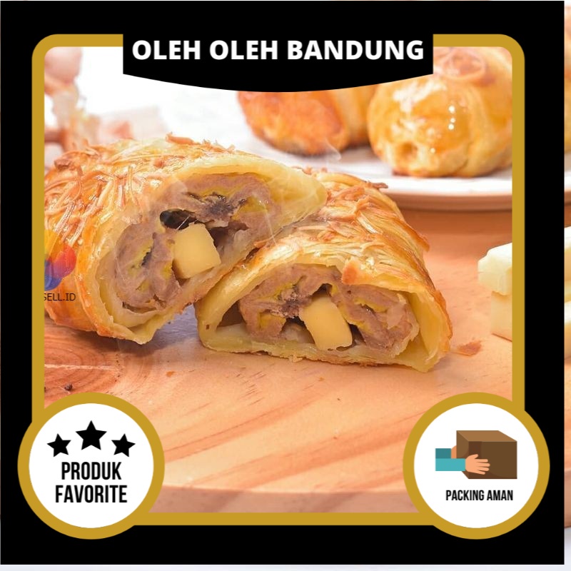 

RB22 Bolen Lilit - Yogya Breadco - Pisang Bolen Oleh Oleh Bandung