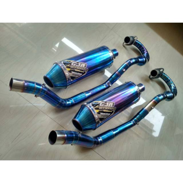 Knalpot GJR for klx crf dtracker