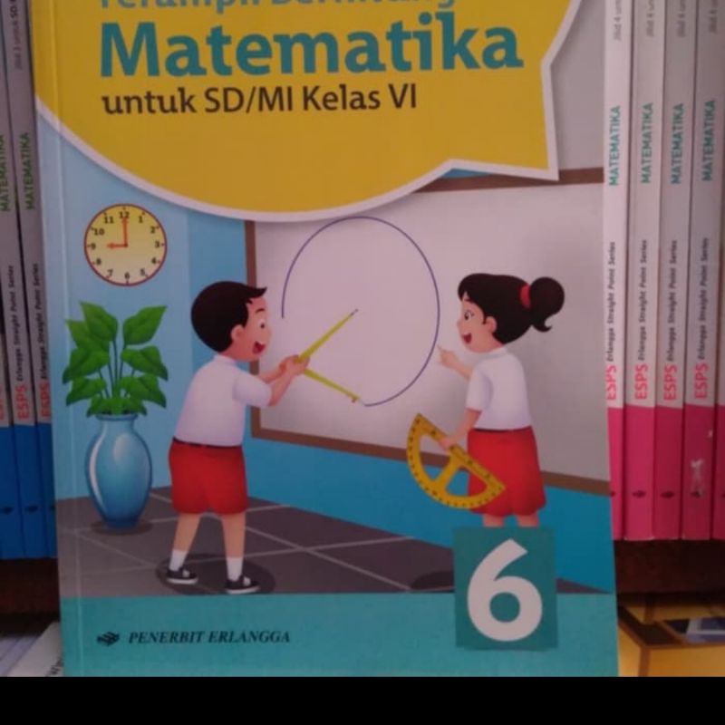Buku Terampil Berhitung Matematika Kelas 6 Erlangga