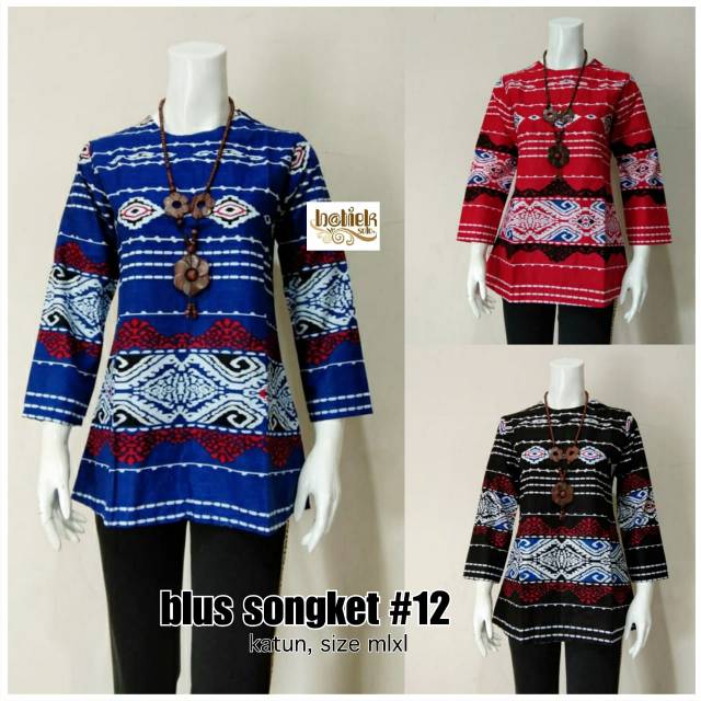 Blus songket #2