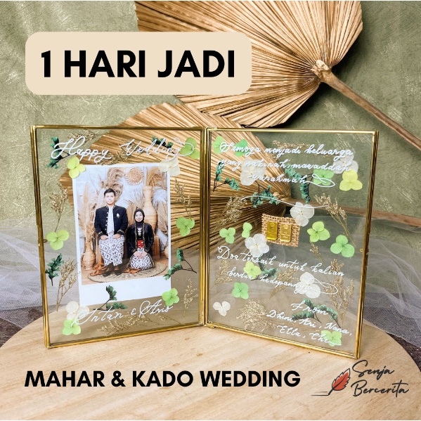 MAHAR RUSTIC KADO PERNIKAHAN/WEDDING GIFT/ MAHAR NIKAHAN/ KADO PERNIKAHAN / MAHAR EMAS / IDE KADO NI
