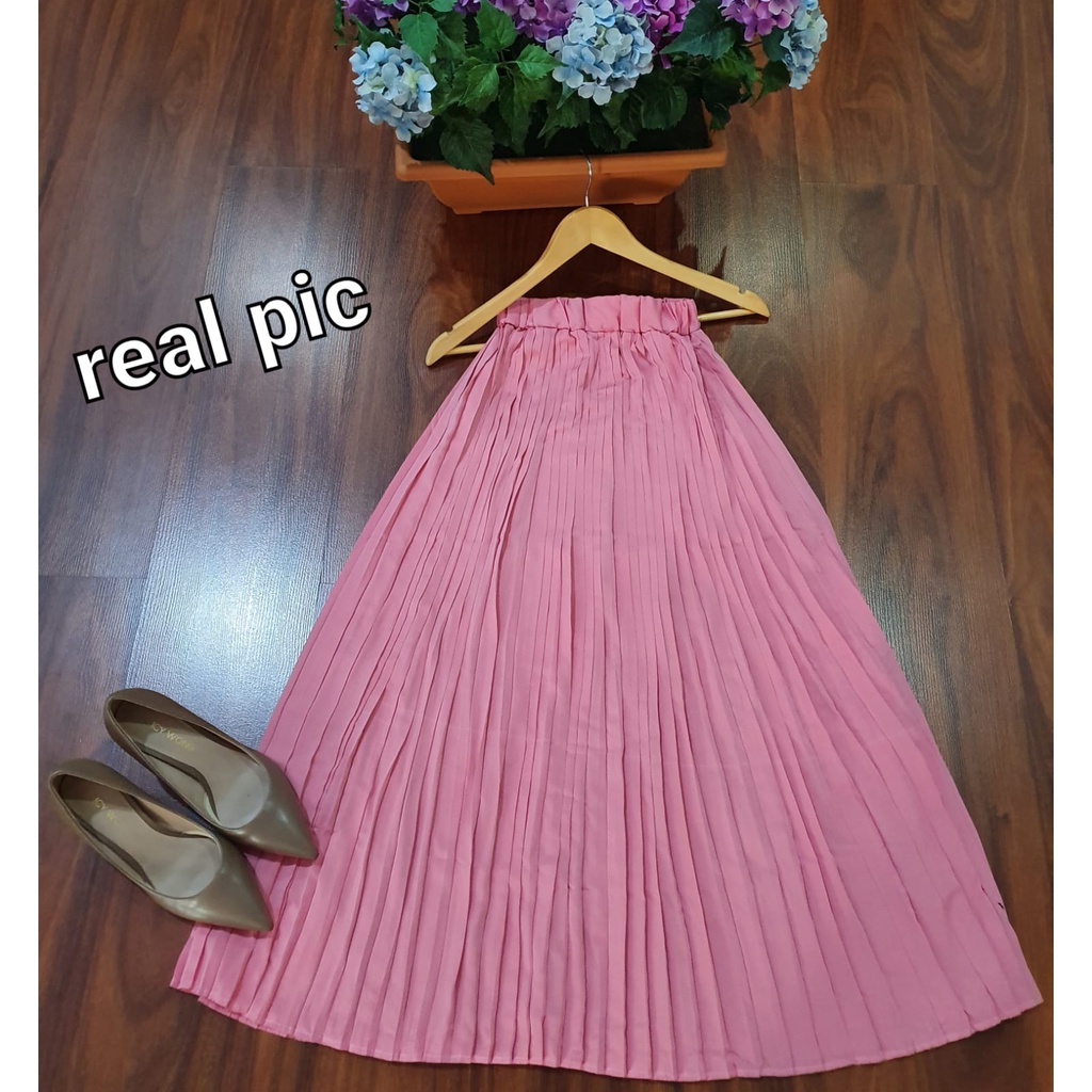 O2 Fashion / Rok Plisket / bisa cod