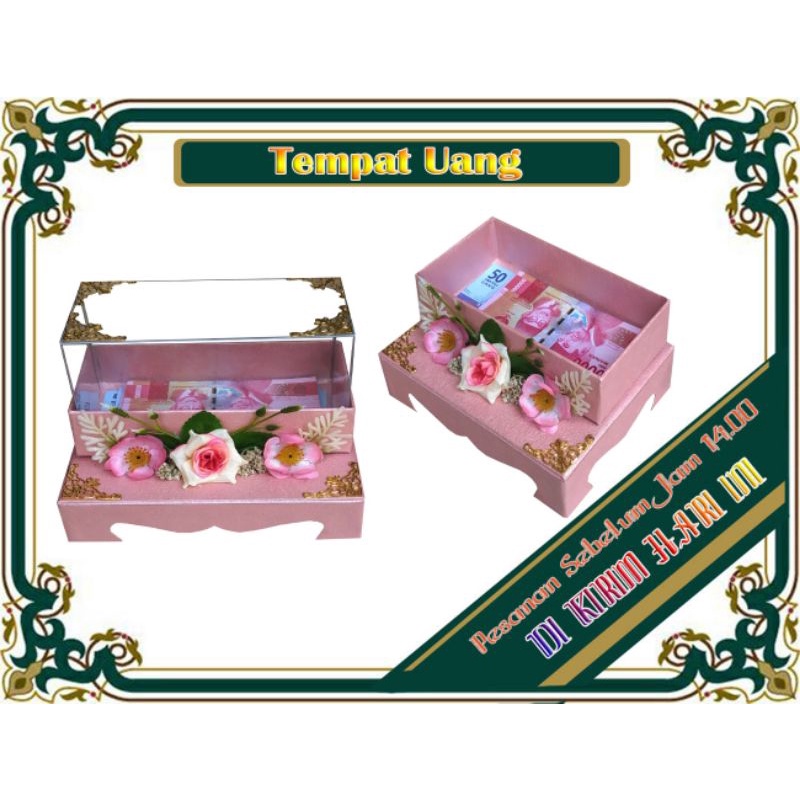 TEMPAT UANG SESERAHAN_TEMPAT UANG HANTARAN_TEMPAT UANG LAMARAN_TEMPAT UANG TUNANGAN_KOTAK HANTARAN_KOTAK UANG SESERAHAN_KOTAK UANG PERNIKAHAN_BOX MONEY_KOTAK UANG SESERAHAN CANTIK_