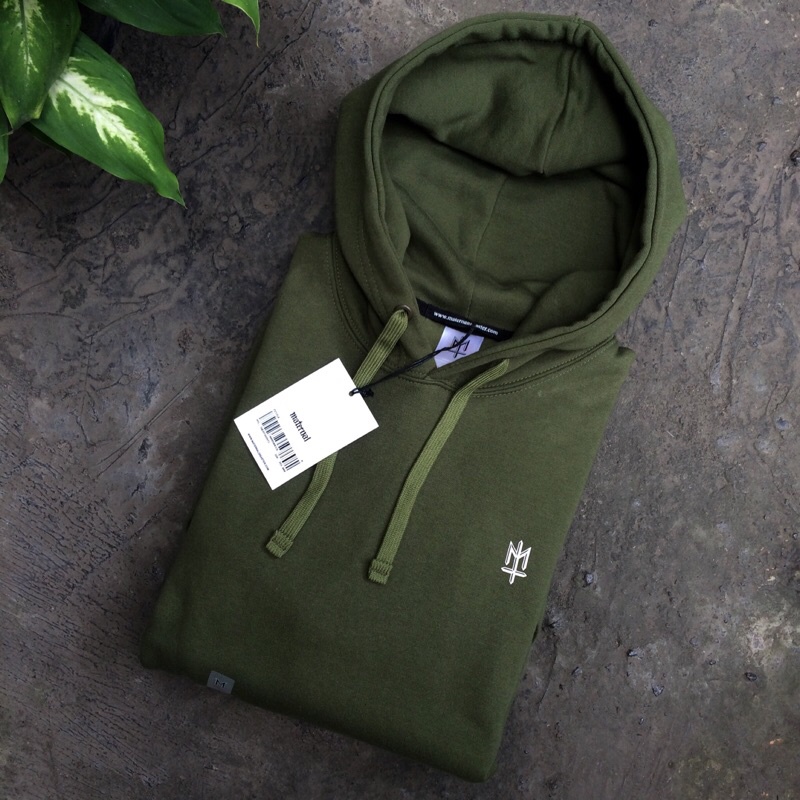 MATERNAL DISASTER - FESTLA HOODIE ARMY GREEN