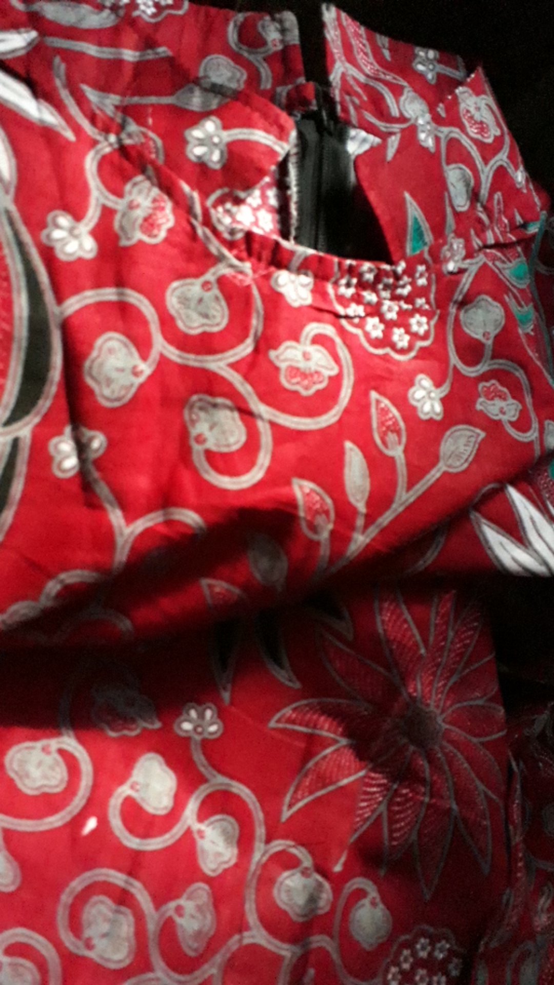 Batik Dolby Dolbi Dobby Doby Tenun Sutra Tulis Katun Atbm Baron Atasan Batik Wanita Sogan Srg308