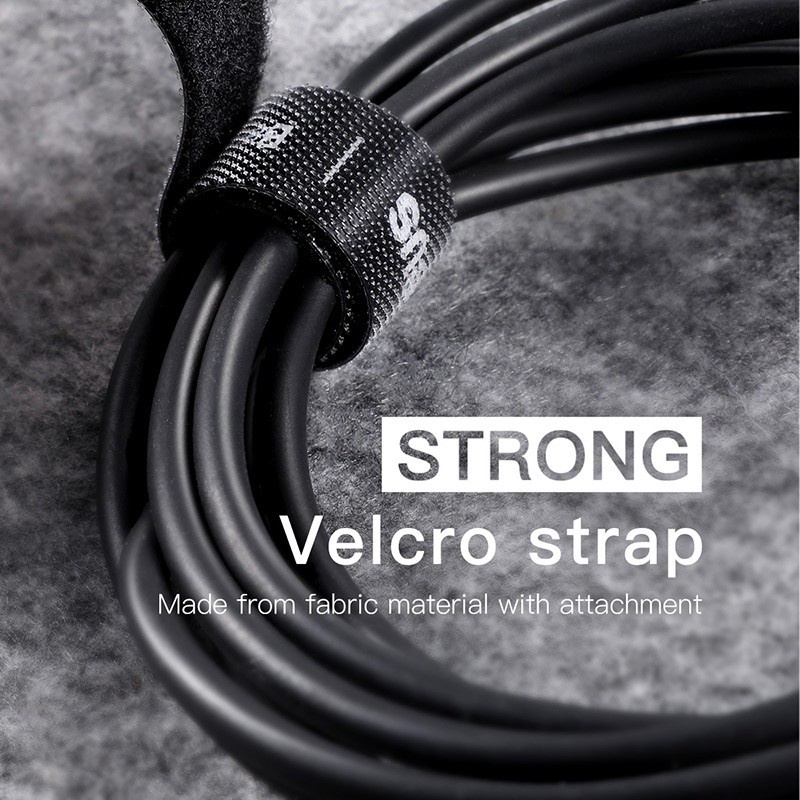 Baseus Velcro Cable Strap Pengikat Perekat Kabel 1M