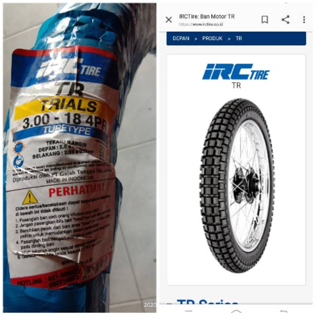 Ban irc trail IRC TR trials