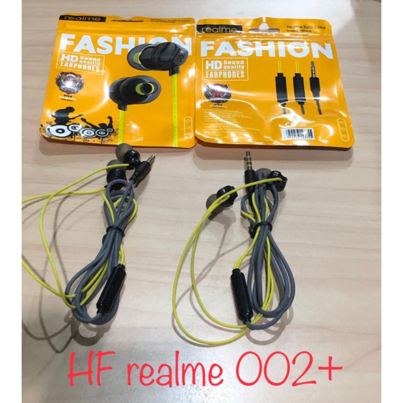 HEADSET REALME BUDS 002+ EXTRA BASS HD QUALITY SOUND KUALITAS SUARA MANTAP