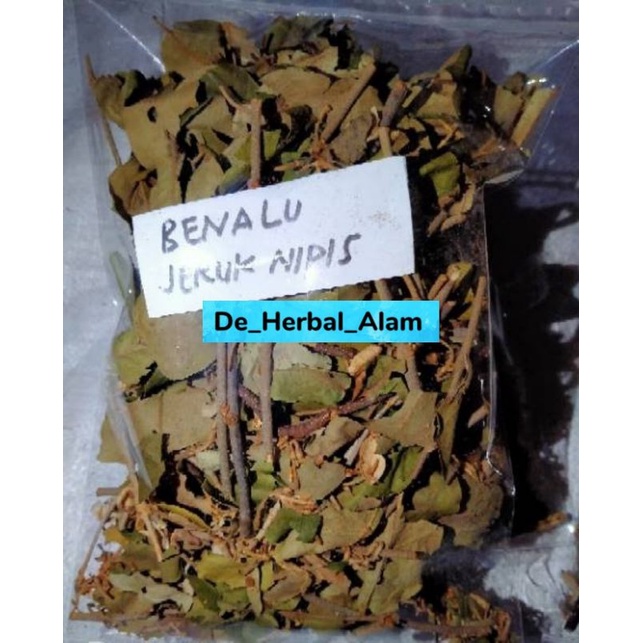 Daun Benalu jeruk nipis kering 100 gram