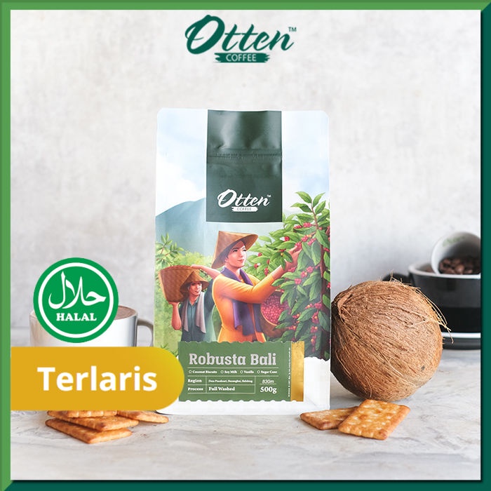 

Otten Coffee - Kopi Robusta Bali 500g