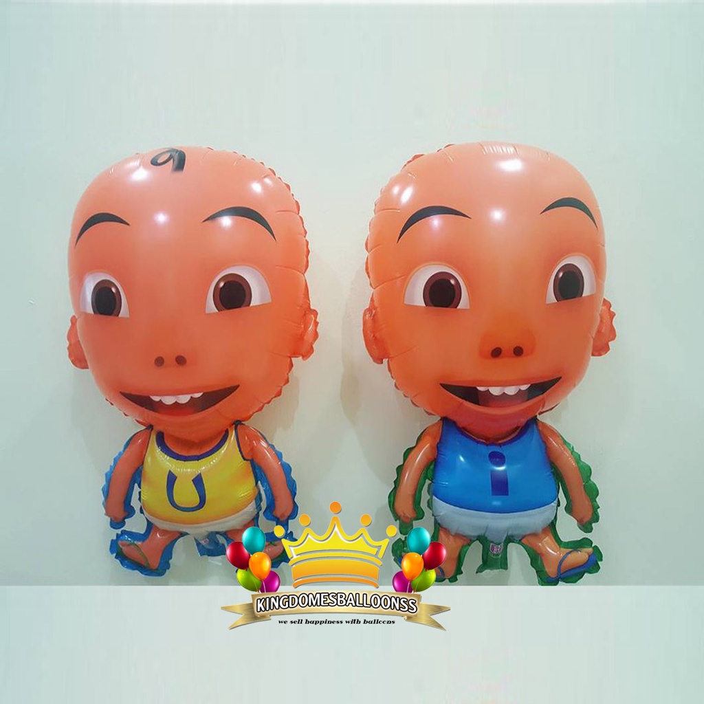 Kingdomesballoonss - Balon Foil Karakter Upin - Ipin