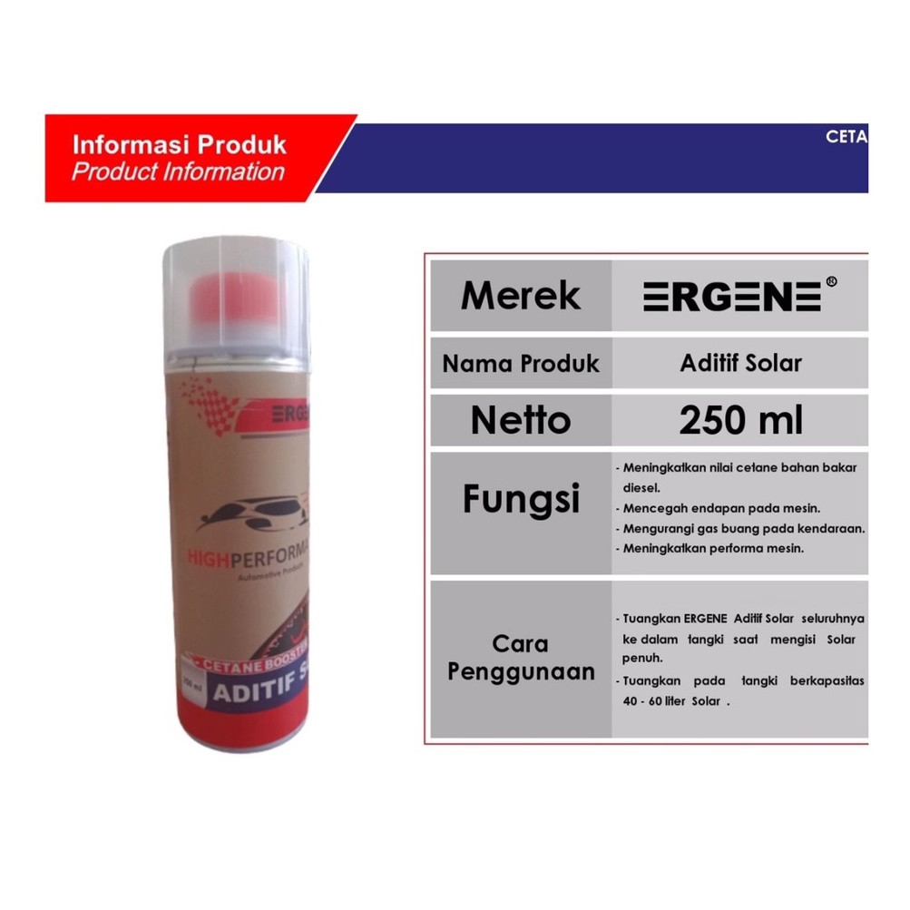 Cetane Booster - Aditif Campuran Solar - Bandung