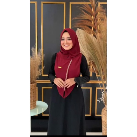 HIJAB HOODIE INSTAN BERNICA PAYET ORI AYYUBY