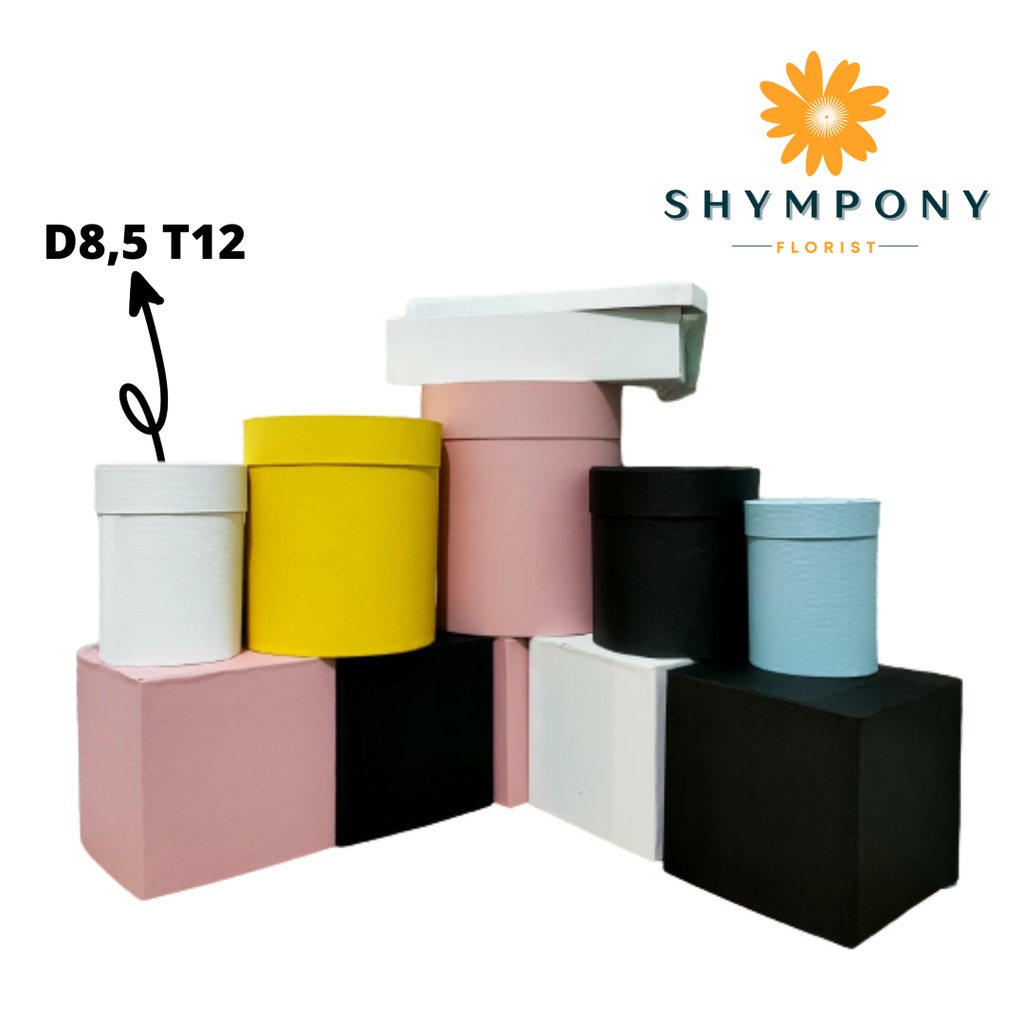 

Bloom Box special Lebaran Diameter 8,5 CM Box Bunga Kotak Bunga Flower Box Blooming Box Gift Box Love
