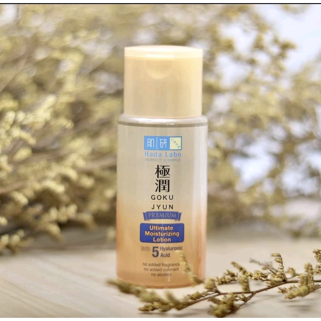 Hada Labo Gokujyun Shirojyun Ultimate Moisturizer Premium Lotion Facewash Moist Lotion