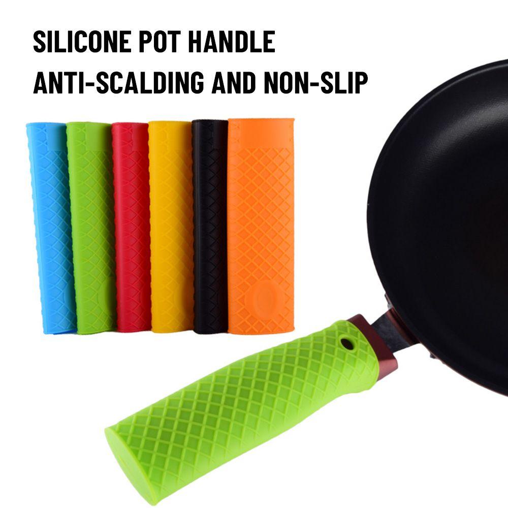Solighter Saucepan Handle Peralatan Masak Unik Bagian Non-Slip Sleeve Slip Cover Grip