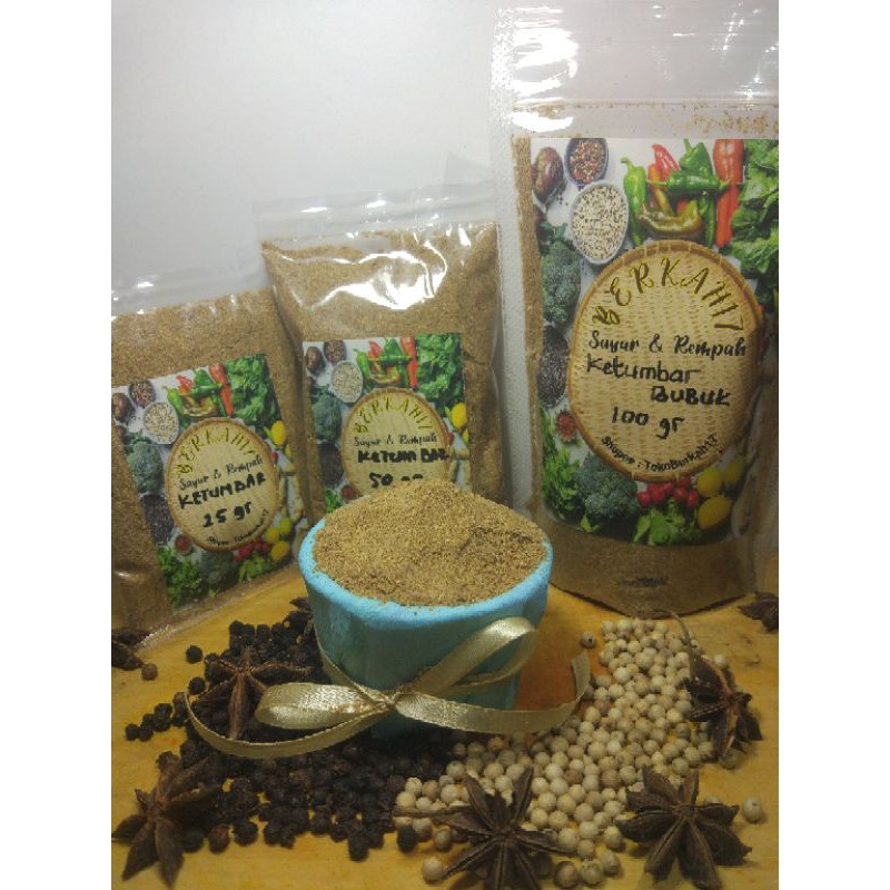 

ketumbar bubuk murni 100gr/ bubuk ketumbar murni 100gr /JSR asli / bumbu dapur / bumbu instan