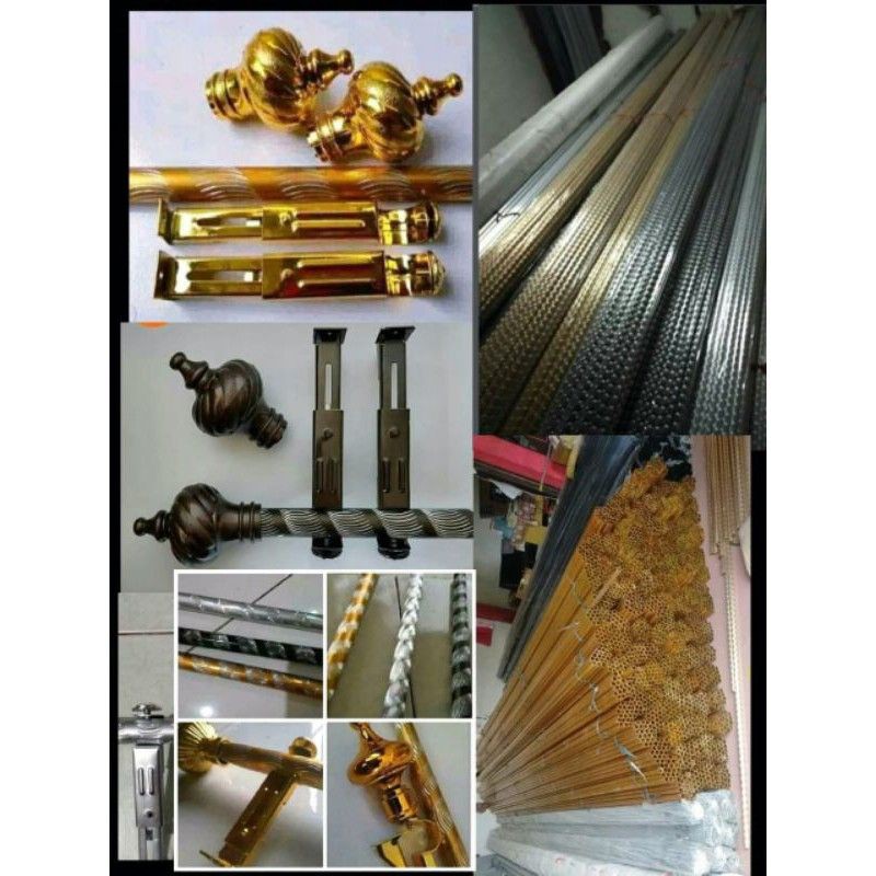 besi gorden Kudus ukuran 150cm tiang gorden tongkat gorden