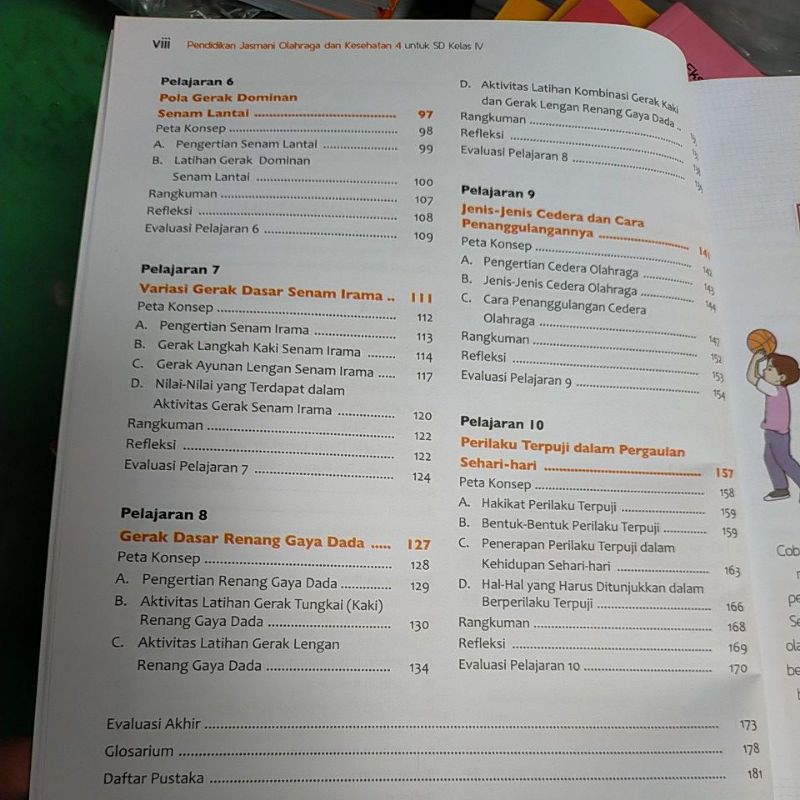 Buku siswa penjasorkes k13 Quadra kelas 4 edisi terbaru