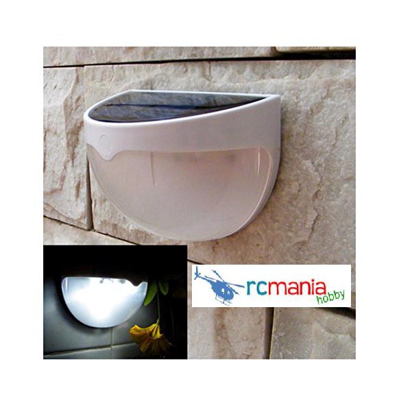 PART Lampu Dinding teras Solar cell Tenaga Surya matahari Mini 6 Led -DRONE_ZONE