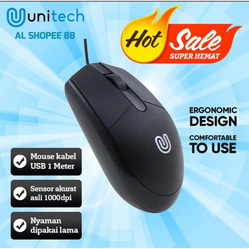 Mouse Unitech G3 1000Dpi