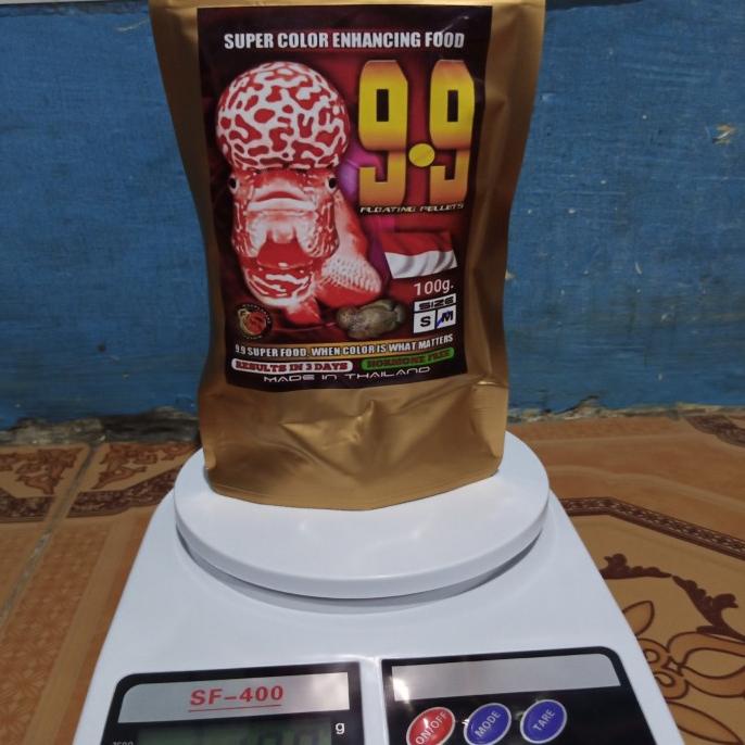 Pelet 99 ikan louhan 100 gr