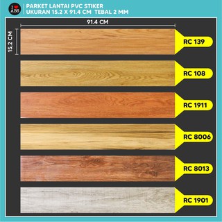 ABS PARKET VINYL LANTAI STIKER 91 4 CM X 15 2 CM TEBAL ABS PARKET VINYL LANTAI STIKER 91 4 CM X 15 2 CM TEBAL