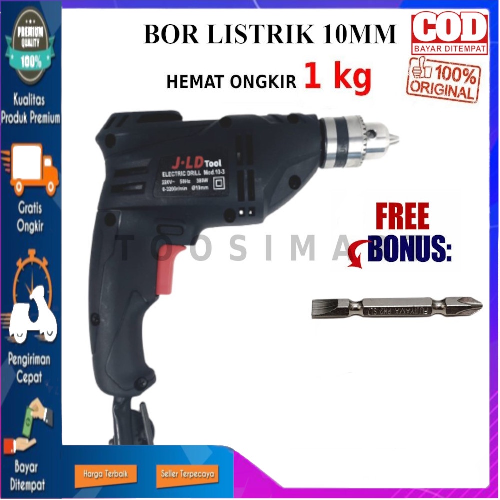 bor jld 10mm bor modern mesin bor tangan jld tool bor tangan impact jld Bor Mesin Bor Listrik
