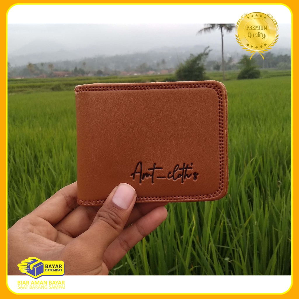 Dompet Lipat Pria AMT high quality sintetik (COD)