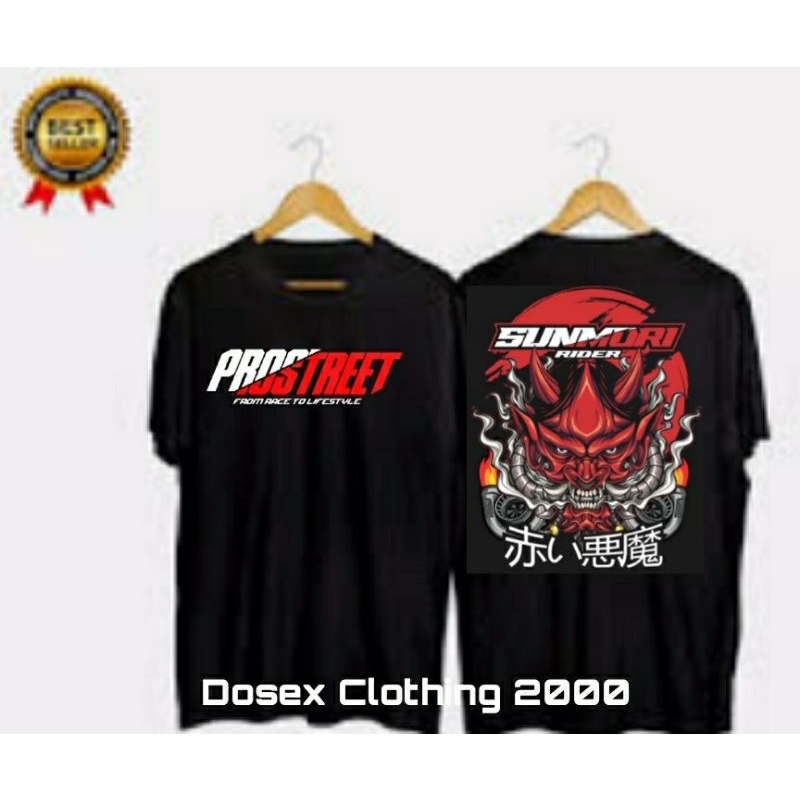 ATASAN MODERN KAOS PROSTREET RED DEVIL