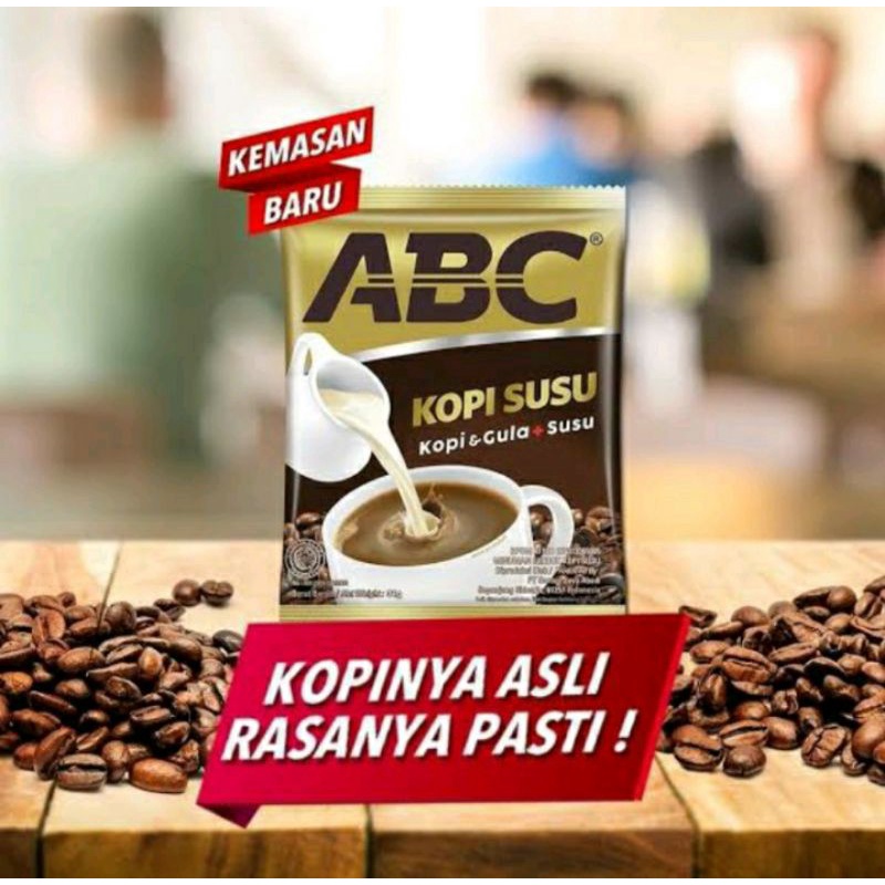 

KOPI ABC KOPI SUSU SACHET 31gr RENCENG ( ISI 10)