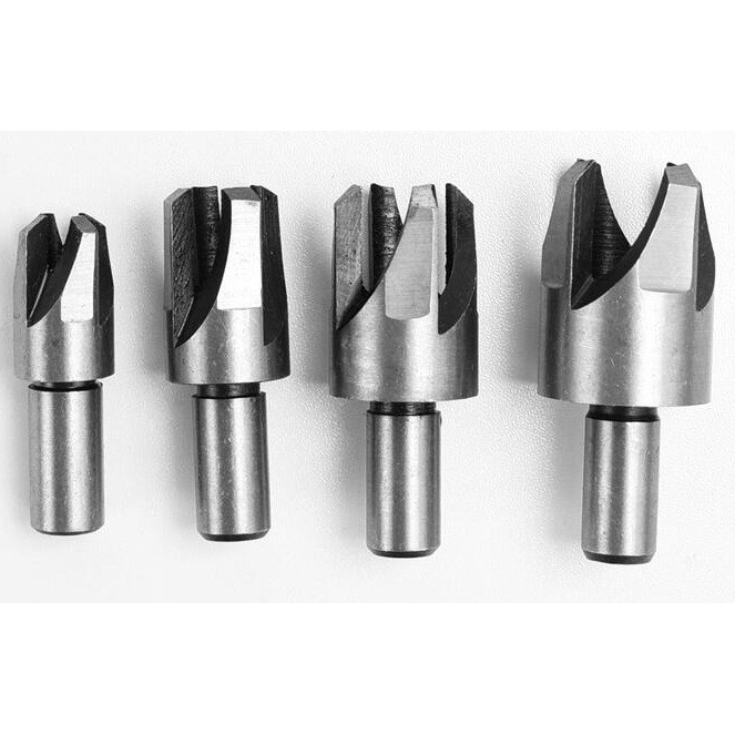 Mata Bor Hole Punch Drill Bit Sleeve Type 6-16mm 4 PCS - HL-120701 - Silver