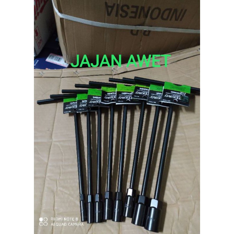 kunci T set 8 pcs Tekiro - kunci shock T 8 pcs tekiro