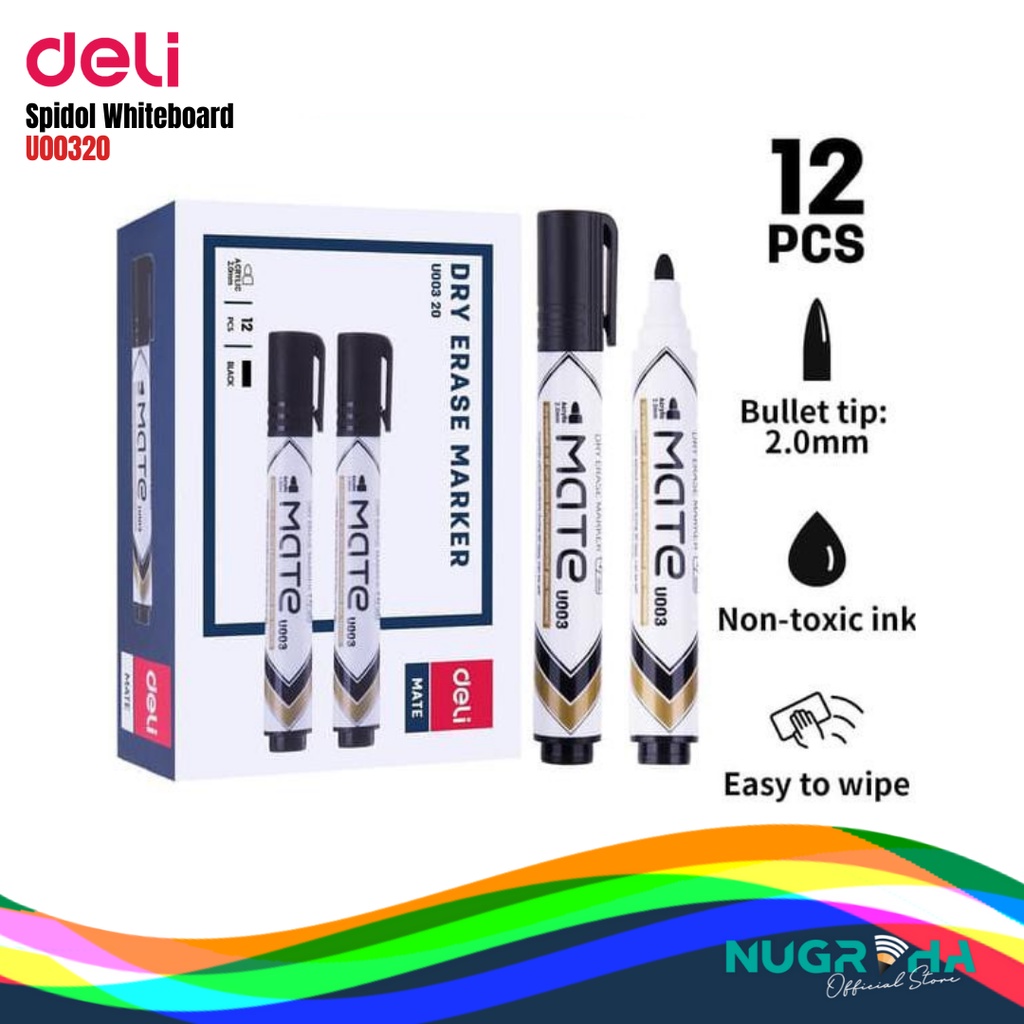 

SPIDOL WHITEBOARD DELI U00320