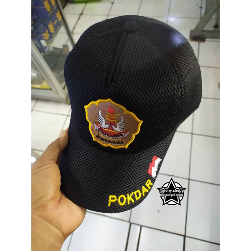 Topi pokdar atau citrabhayangkara