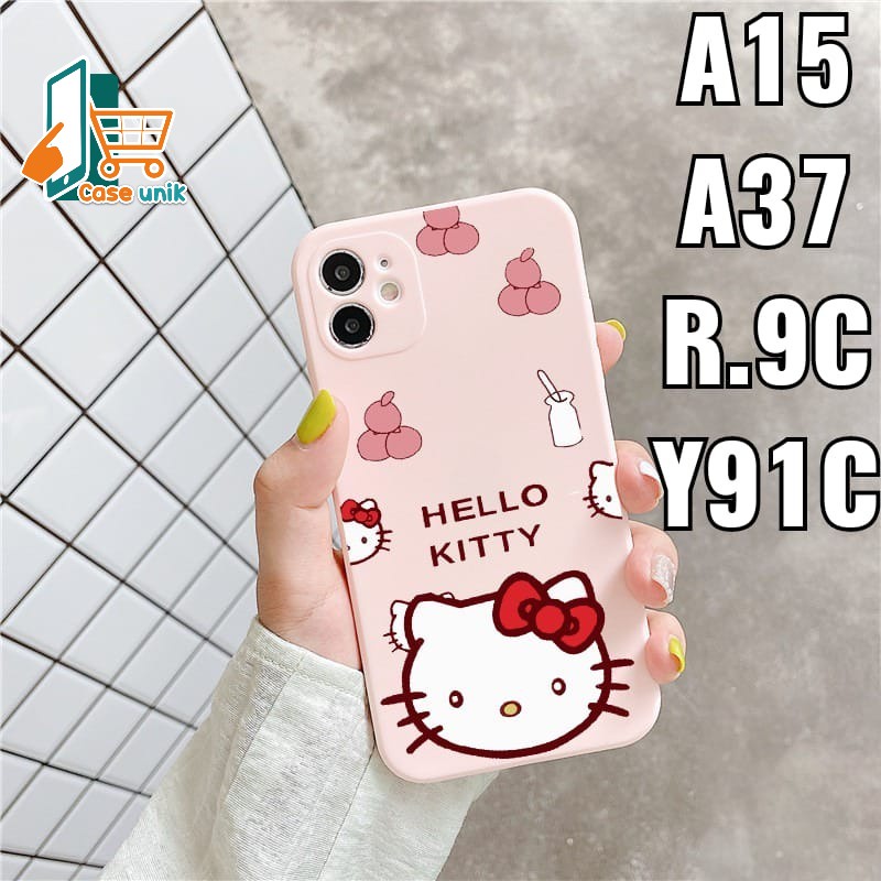 SS009 CASE HELLO KITTY OPPO A5 A9 2020 A31 A37 A3S A53 A33 A1K A15 A5S F9 A12 A11K A7 CS2260