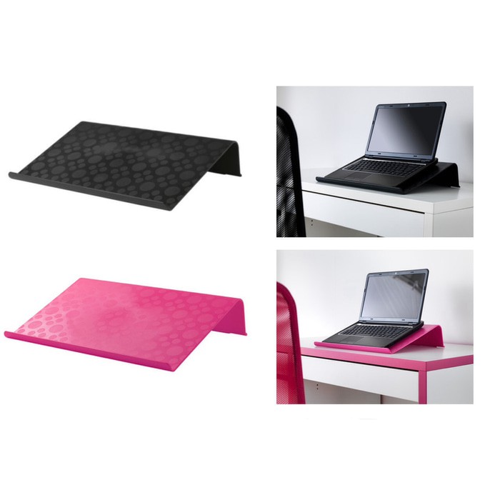 IKEA BRADA alas laptop meja laptop tatakan laptop Fuchsia 