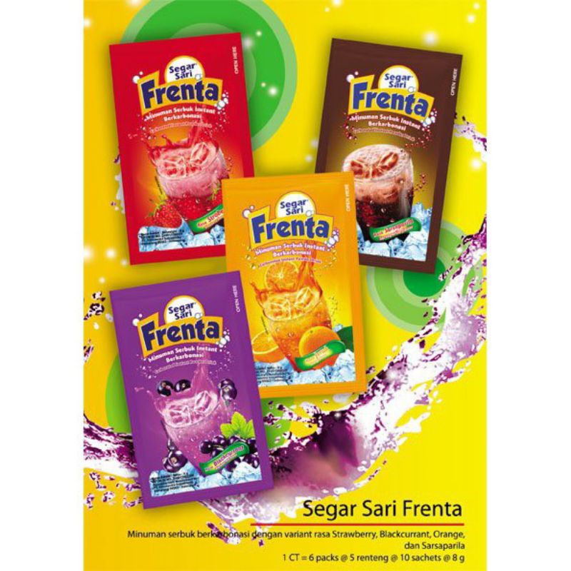 

frenta minuman instant serbuk aneka rasa 1renceng isi 10pcs