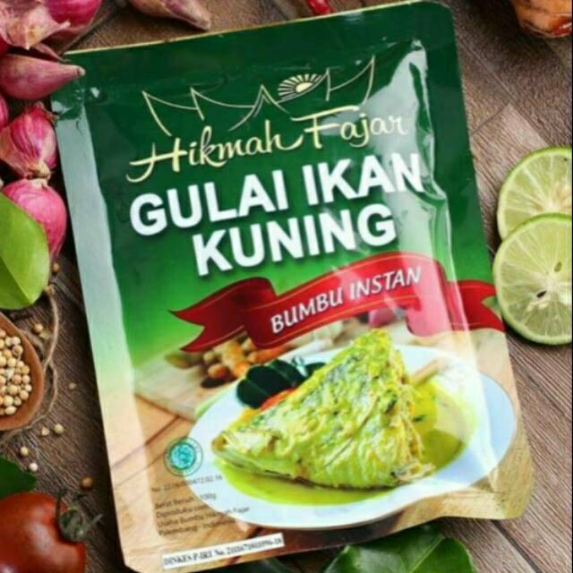 

Bumbu Instant Gulai Ikan Kuning Hikmah Fajar