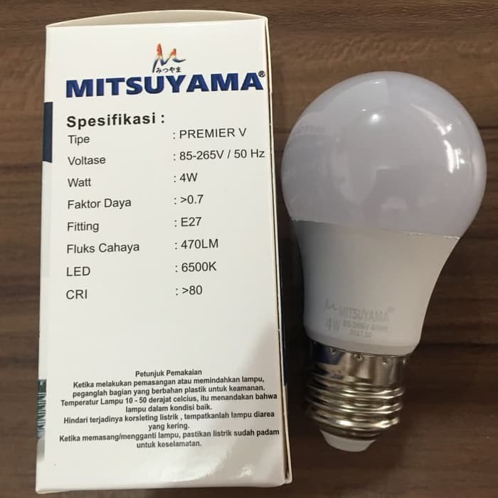 Lampu LED 4W Premier V Mitsuyama MS8404 Terang Awet